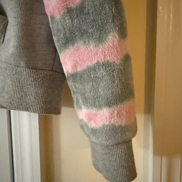 V.&GRIN Girl Zip up Hoodie Sweatshirt Soft Fuzzy Fleece Jacket with Pocket - Picture 10 of 12